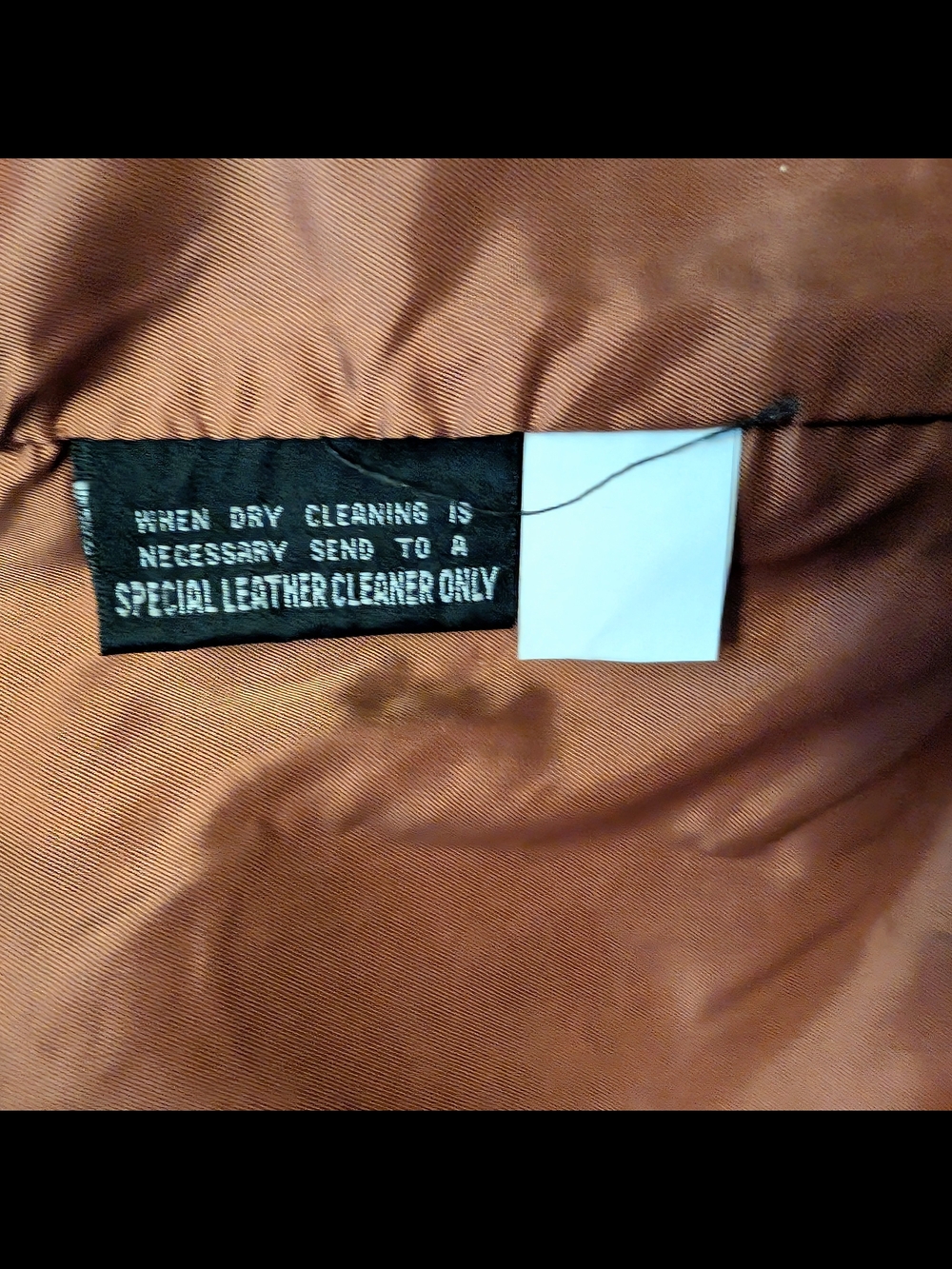 RARE Vintage 80s Wilsons Leather Insulated Suede & Embossed Western Coat Size XL - Picture 11 of 12